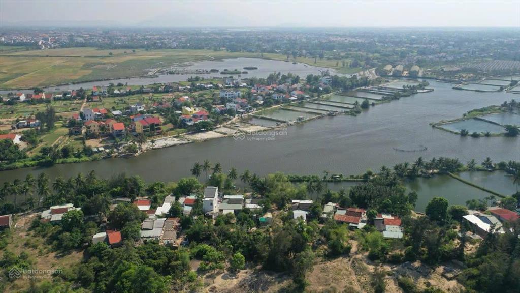Bán lô đất mặt tiền view sông và view làng rau trà quế cực hiếm tại hội an  diện tích 100m cực đẹp