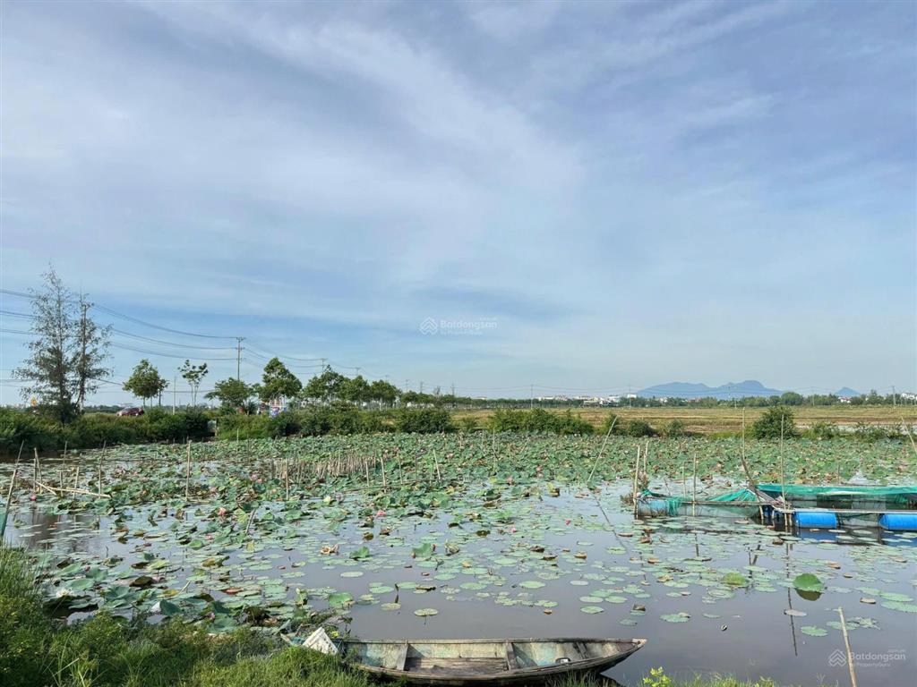 Bán lô đất mặt tiền view sông và view làng rau trà quế cực hiếm tại hội an  diện tích 100m cực đẹp