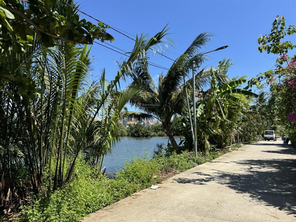 Bán đất mặt tiền đường cây giá hạ view sông cẩm thanh  mặt tiền lên đến 12m  nở hậu sinh lộc