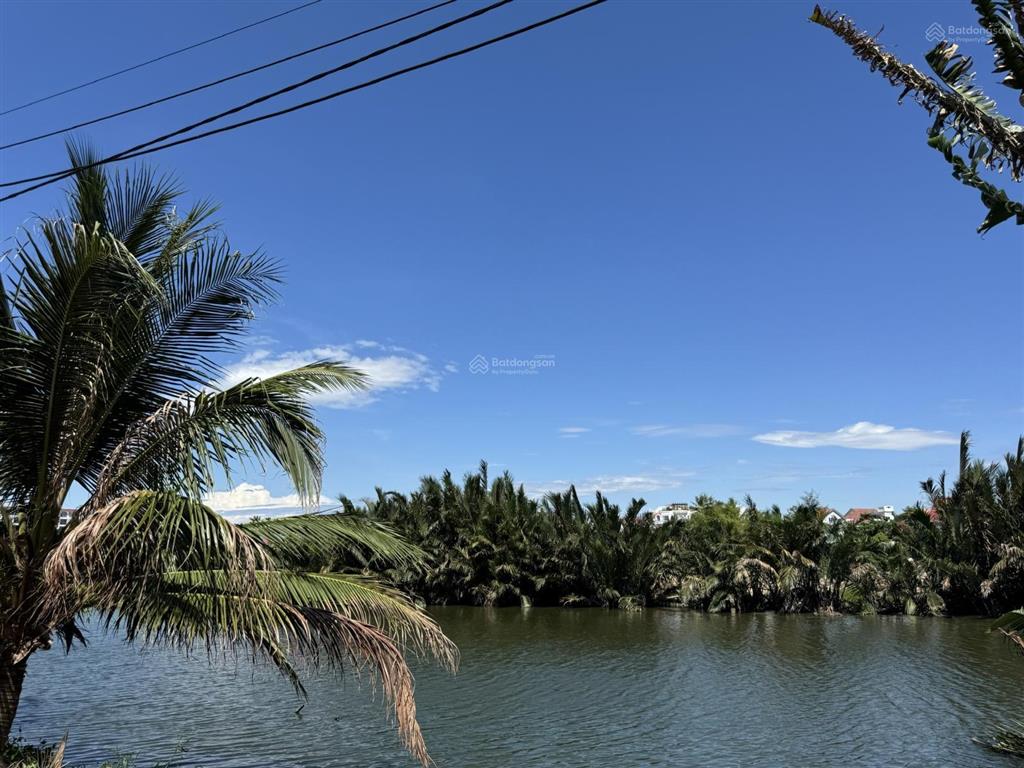 Bán đất mặt tiền đường cây giá hạ view sông cẩm thanh  mặt tiền lên đến 12m  nở hậu sinh lộc