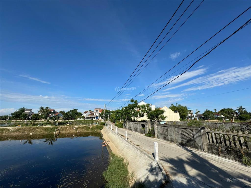 Hàng hiếm bán đất mặt tiền view sông và view làng rau trà quế cực hiếm tại hội an  giá tốt (ms579