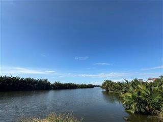 Hàng hiếm bán đất mặt tiền view sông và view làng rau trà quế cực hiếm tại hội an  giá tốt (ms579