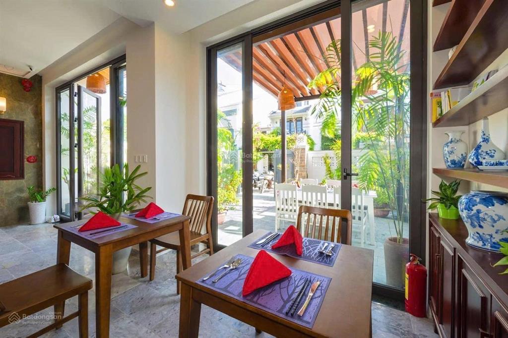 Bán villa gần ngay trung tâm phố cổ hội an đường ô tô thông thoáng, thiết kế hiện đại (ms552)
