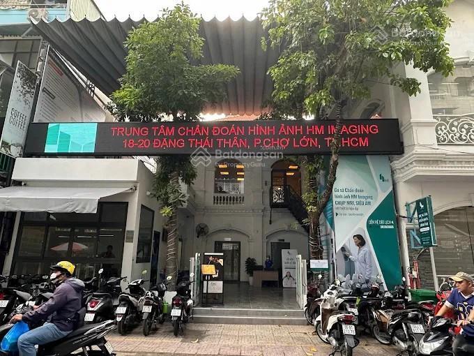 Bán nhà mt ngay bv đại học y dược, quận 5, dt 15.7 x 18m,cn 288m2, phòng khám đang thuê 10.000/th