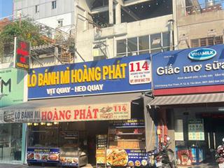 Bán nhà mặt tiền đường hoàng hoa thám q. tân bình, dt 6.5x29m  4 tầng  dtcn 188.5m2  giá 45 tỷ