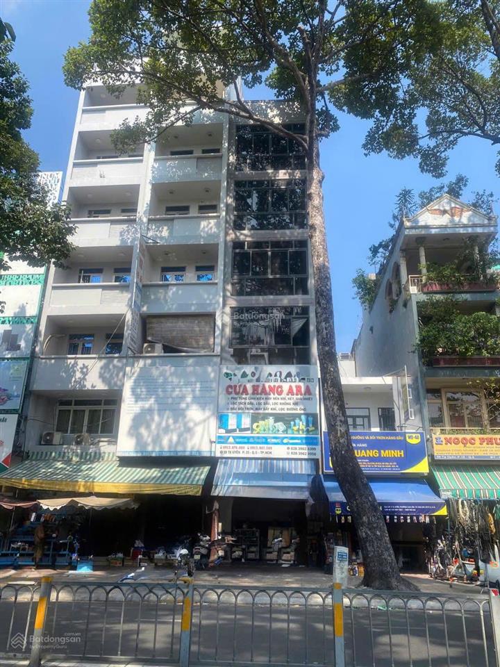 Bán tòa nhà mt tạ uyên q5  khu cơ khí tốt sài gòn  4x17m  hầm 5 lầu  sổ hoàn công đầy đủ