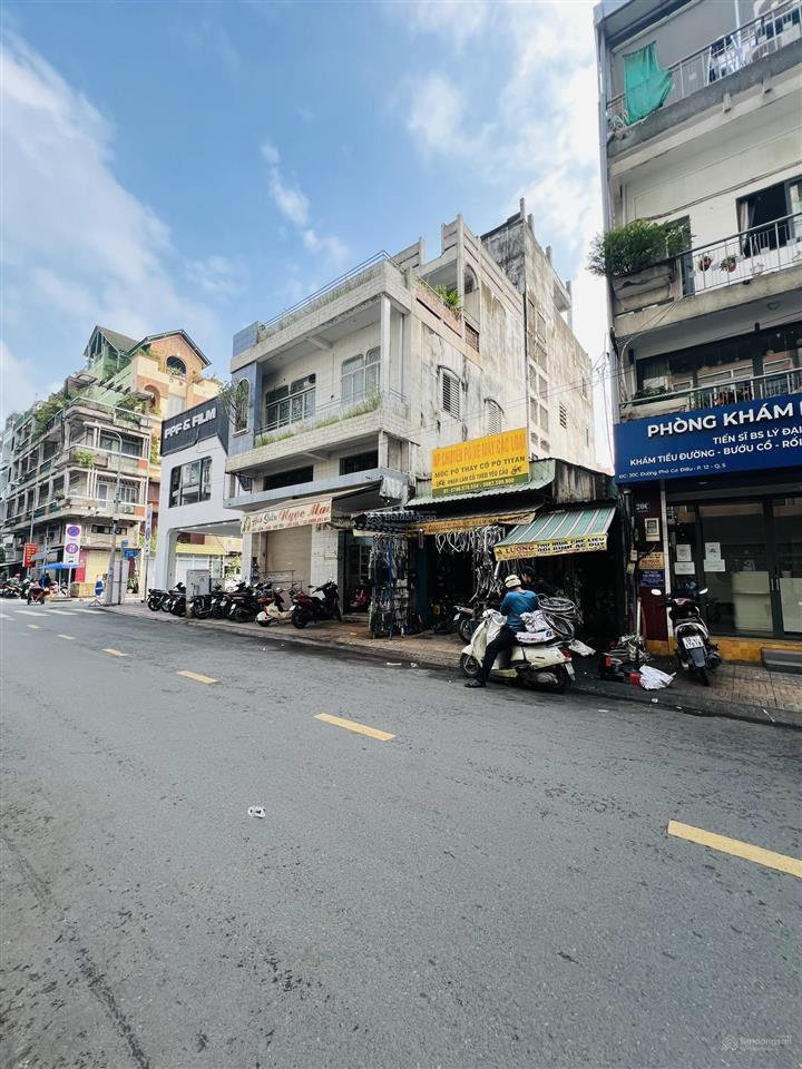 Siêu phẩm quận 5, mặt tiền đường phó cơ điều cách bv chợ rẫy 300m, dt 5x19m, nở hậu 8m, cn 109m2