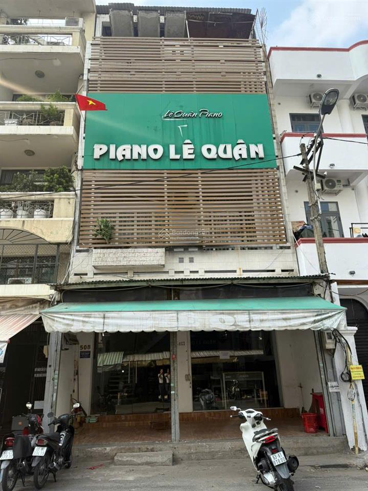 Bán nhà mặt tiền 508 nhật tảo, quận 11, dt6.5 x14m, trệt 4 lầu, khu linh kiện sầm uất, giá 24.5 tỷ