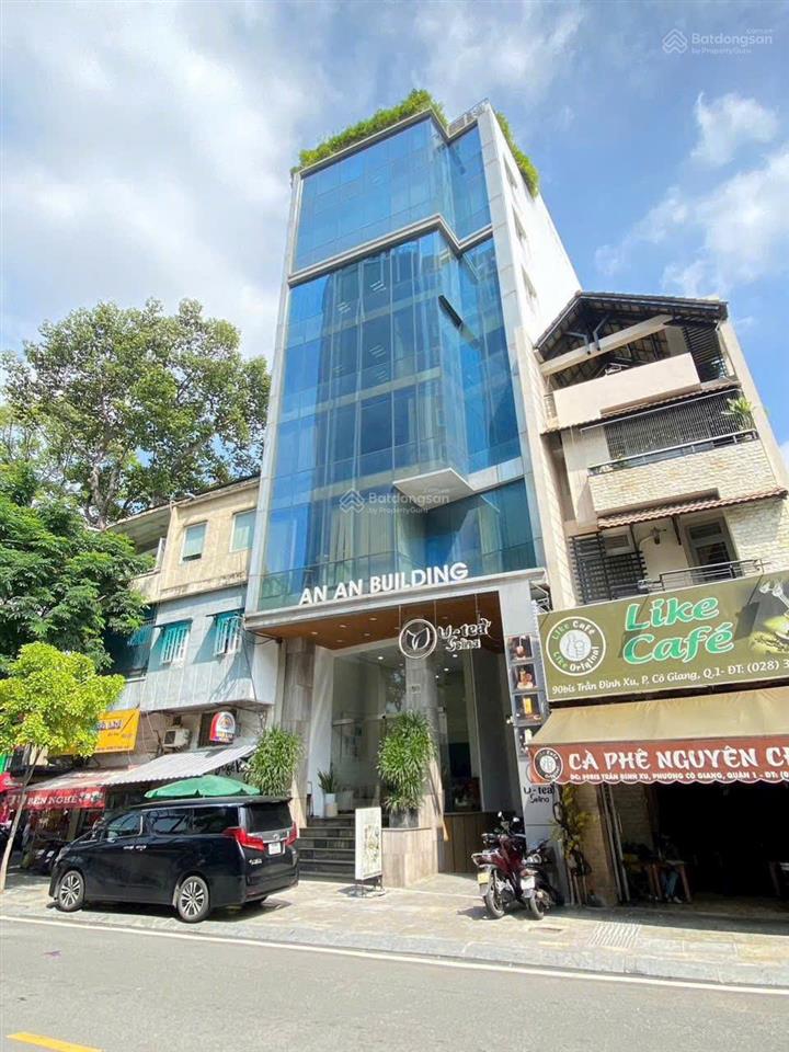 Bán tòa nhà mt trần đình xu  góc trần hưng đạo, q1, 170.1m, 8 tầng, dòng tiền 400tr/th