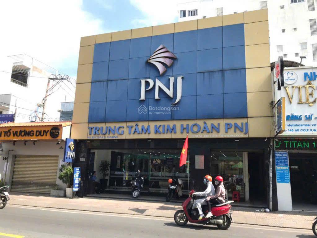 Bán nhà mặt tiền đường âu cơ  pnj đang thuê 126 tr/tháng, dt 10x27m, 3 tầng