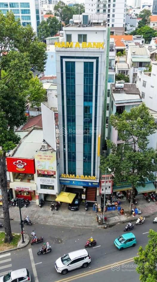 Bán tòa nhà hầm 6 lầu  mặt tiền đường ngô gia tự  quận 10  đang cho ngân hàng thuê  giá 68 tỷ