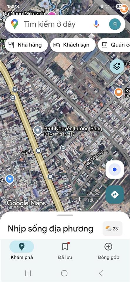 Bán lô đất 125m2 mặt tiền đường 33m nguyễn lương bằng sát phan văn định giá 7 tỉ  quy 0905 959 ***