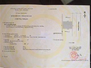 Bán lô biệt thự ngang 15m sát trần hưng đạo khu 1a đà nẵng ngay sát fpt  0905 959 ***