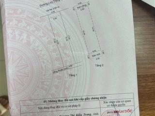 Bán căn nhà 2 tầng lưu trọng lư sát sông, giá chỉ 7,5 tỉ.  quy 0905 959 ***