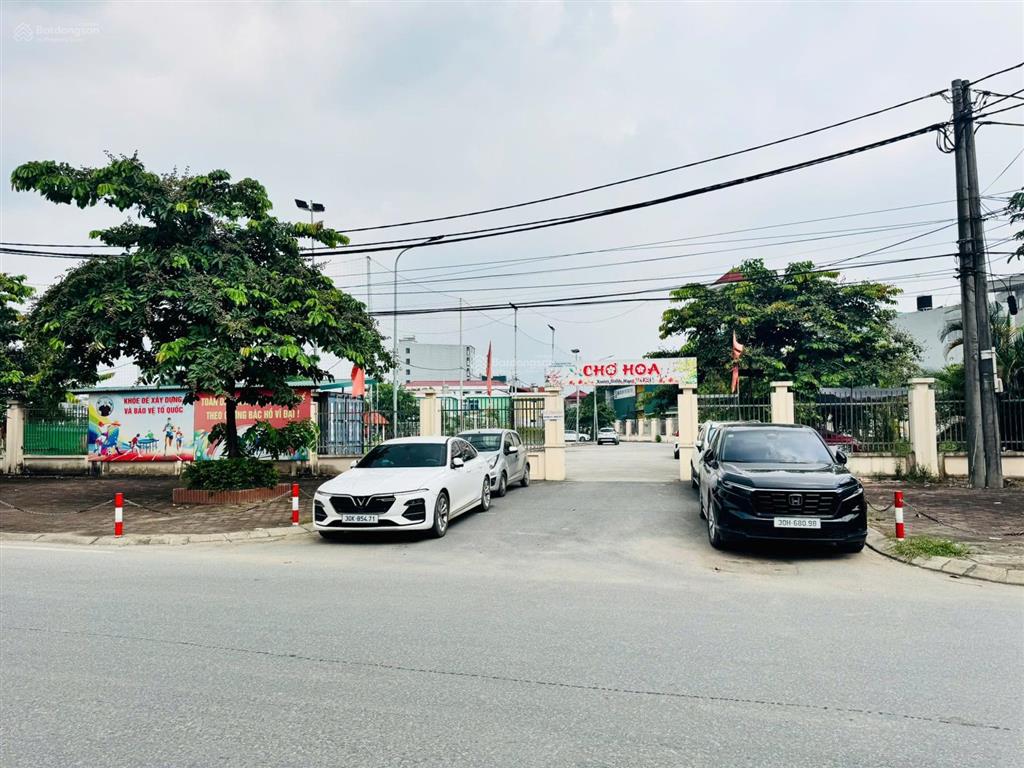 Đất mặt đường vân canh  dt 80m2  đối diện kđt vườn cam  đón sóng vành đai 3.5
