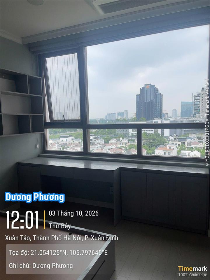 Cần cho thuê căn 3 ngủ trục g tòa 901b chung cư starlake