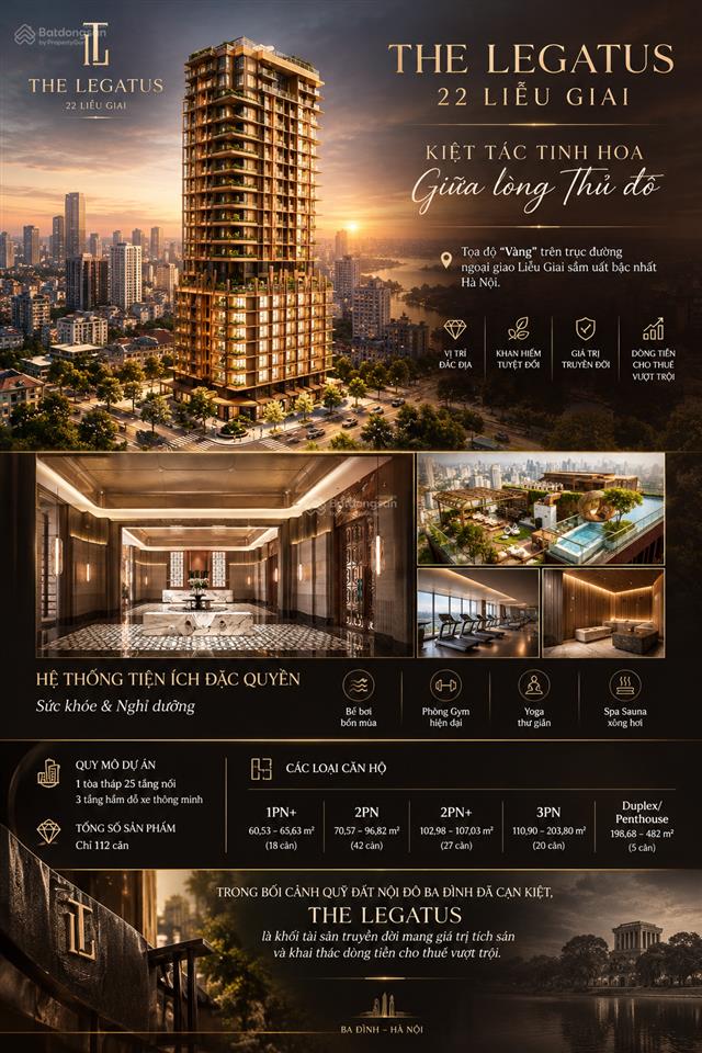 The legatus  22 liễu giai  ba đình