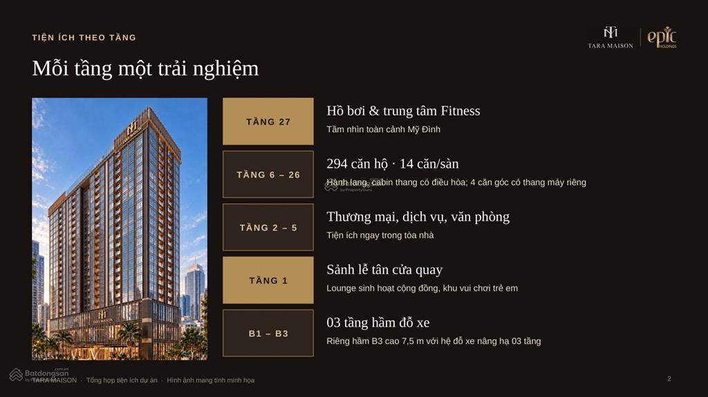 Trực diện svđ mỹ đình] chung cư tara maison  ngắm pháp hoa vĩnh viễn  du ido