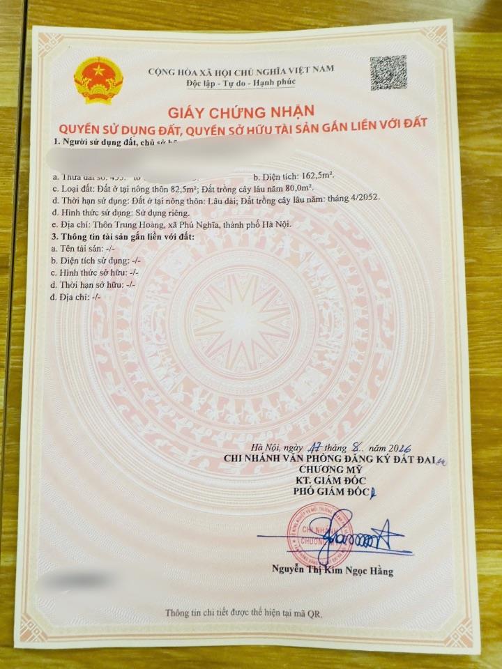 Hàng Phân Lô Tách Thửa 162,5m2 Trung Hoàng giá hơn 3 tỷ
