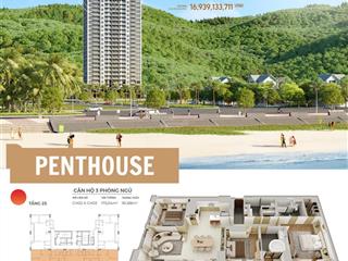 Penthouse mặt biển tầng 25  hiyori 350m ra biển  bàn giao nhật bản  q2/2027 nhận nhà
