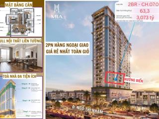 3 tỷ  căn 2pn giá tốt nhất mia  view biển  nhận nhà 6/2026  full nội thất liền tường  có sổ