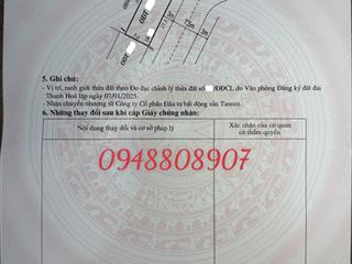 Chính chủ bán đất bt thự lô góc đẹp nhất nhì dự án nghi sơn central park