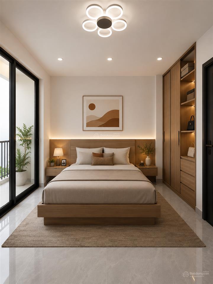 Giảm 300tr còn 5 tỷ nhà mới hoàn thiện 4 phòng ngủ