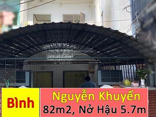 Nhà đất đường nguyễn khuyến, quận bình thạnh, 82m² (3.1x19, nở hậu 5.7), 8.9 tỷ