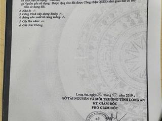 Ngợp bank bán nhanh nhà trung tâm thị trấn hậu nghĩa. 188.7m2 odt