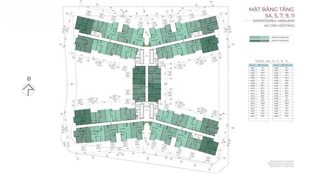 Chỉ 6,x tỷ căn 2 pn sunshine river park tọa độ vàng ciputra
