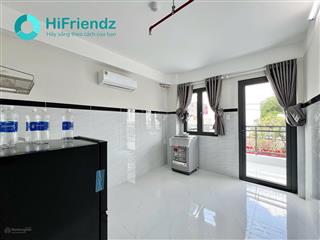 Căn hộ full nội thất  máy giặt riêng ngay ngã tư tô ký