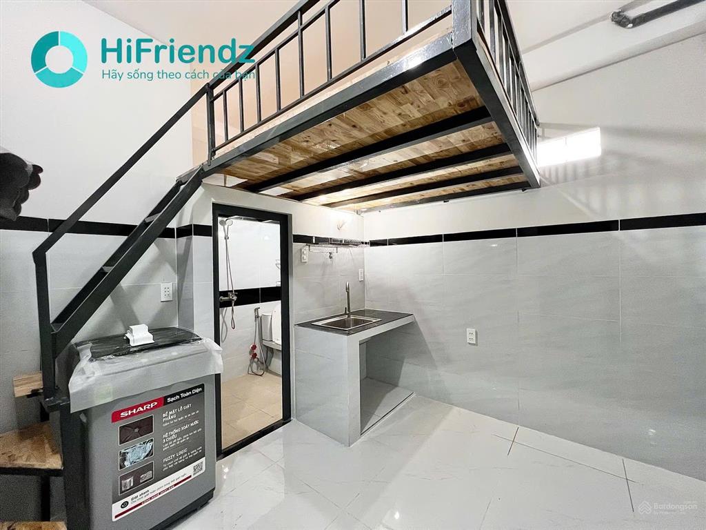Căn hộ full nội thất  máy giặt riêng | ngã tư tô ký
