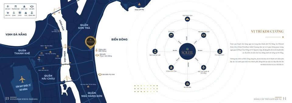 Chỉ với 2ty7 nhận nhà ngay cho thuê có dòng tiền 1820tr/tháng the soleil đà nẵng tt 70% nhận nhà