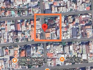 Nhà 145m2 mặt đường tttp nha trang 15,5 tỷ  ngang 8m