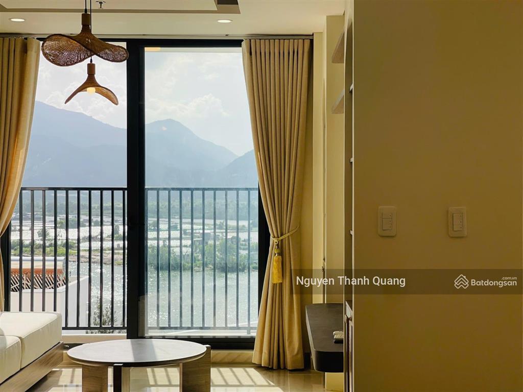Căn hộ view sông nha trang dòng tiền cho thuê 18tr hàng tháng 75m2 2pn2wc