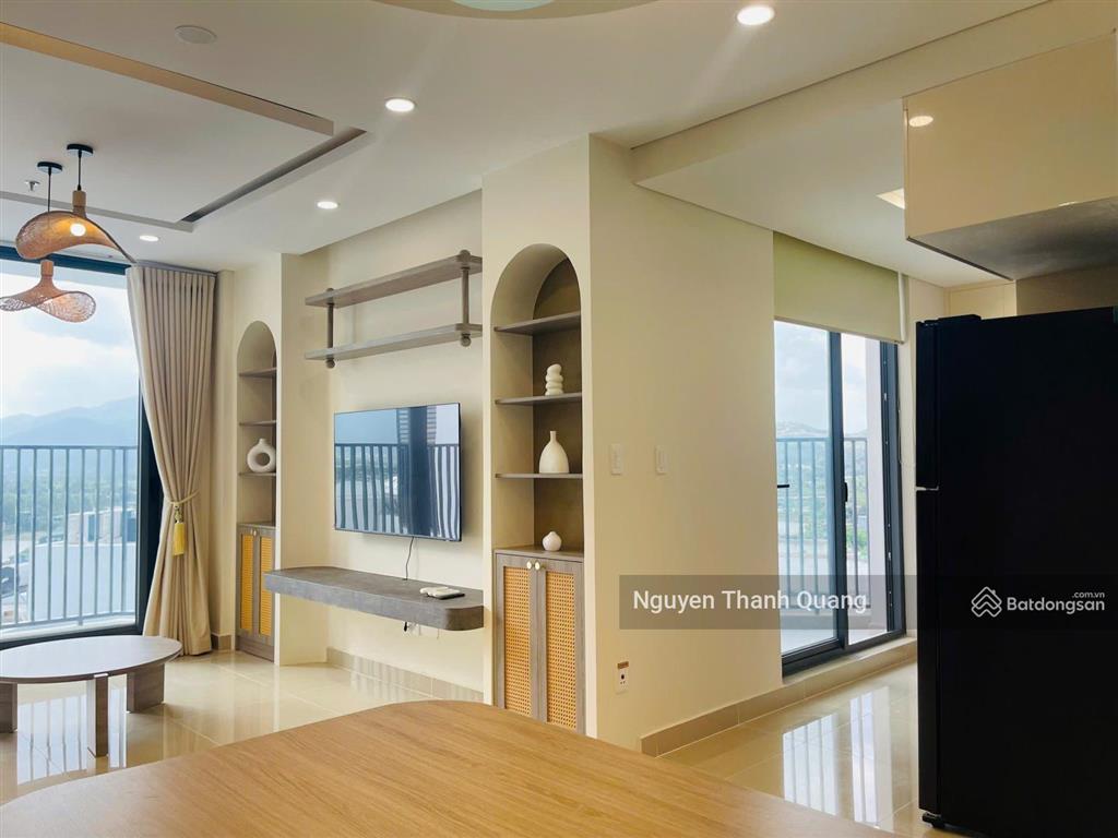 Căn hộ view sông nha trang dòng tiền cho thuê 18tr hàng tháng 75m2 2pn2wc