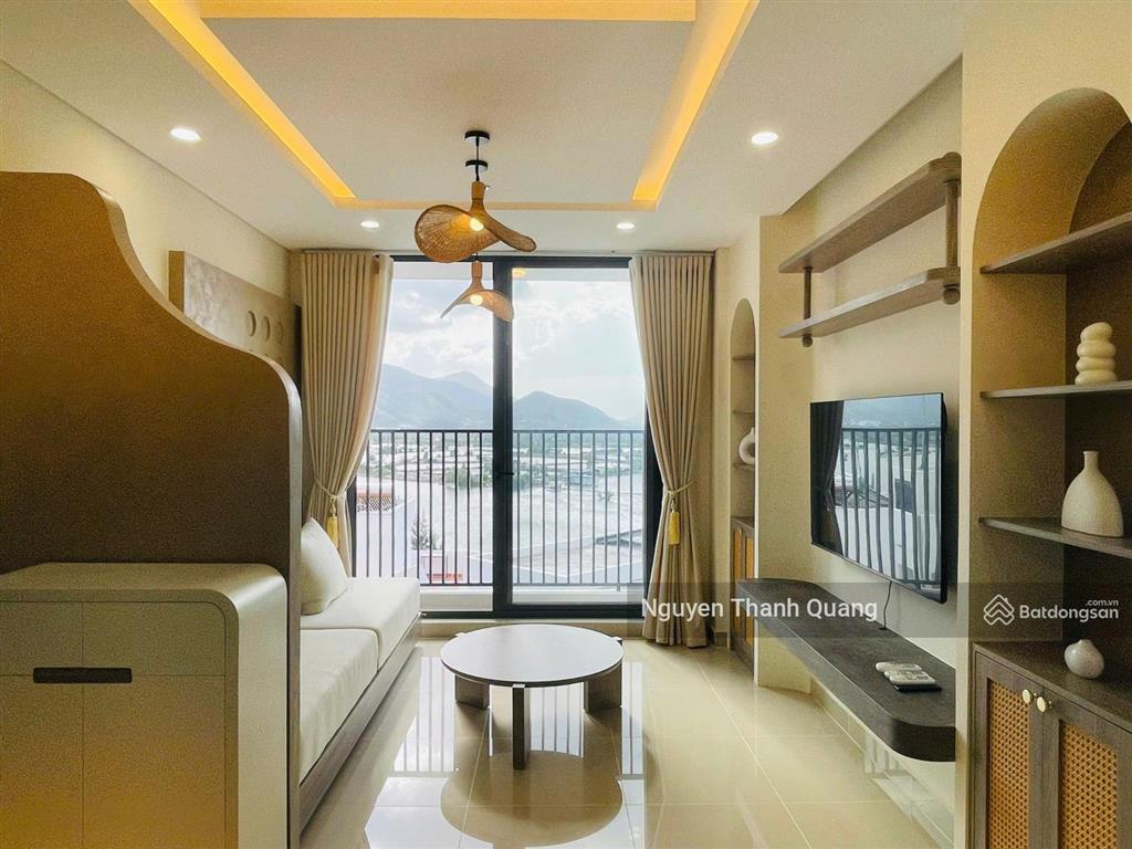 Căn hộ view sông nha trang dòng tiền cho thuê 18tr hàng tháng 75m2 2pn2wc
