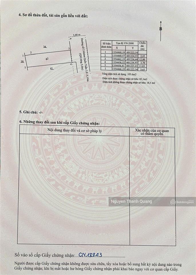 Nhà 2 tầng tttp nha trang 5,5 tỷ 2 phòng ngủ 2 vệ sinh, vùng lõi nt gần nhà vh thiếu nhi tỉnh