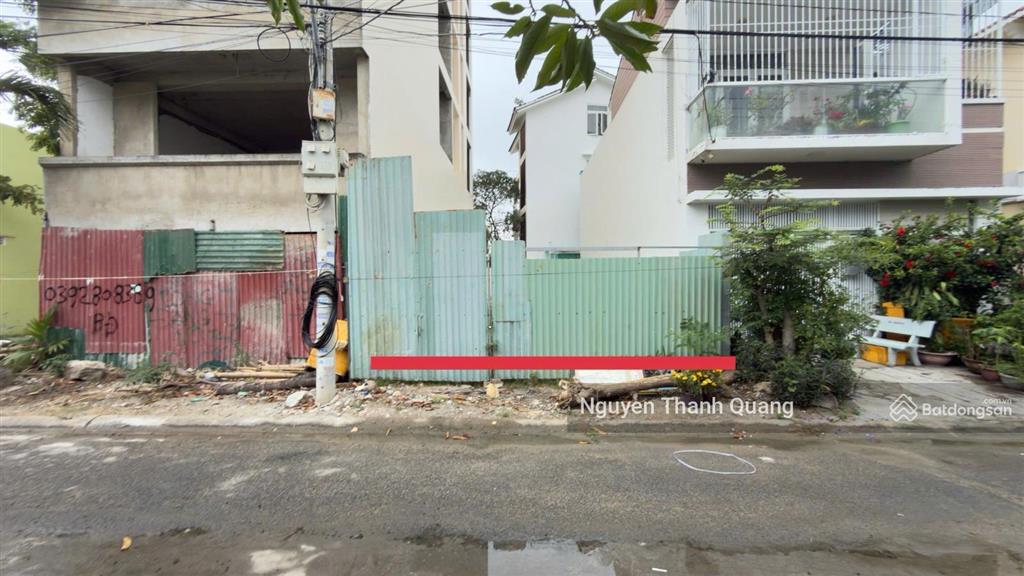 89m2 ngang 6m đường 10m gần sông mát mẻ tttp nha trang  xây được 5 tầng mật độ xây dựng full đất