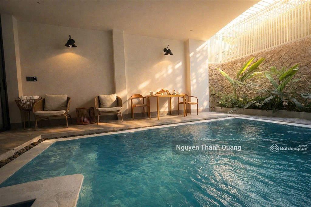 Nhà nha trang 3 tầng dòng tiền 50tr mỗi tháng có thang máy hồ bơi 4 phòng ngủ 5 vệ sinh 13,950 tỷ