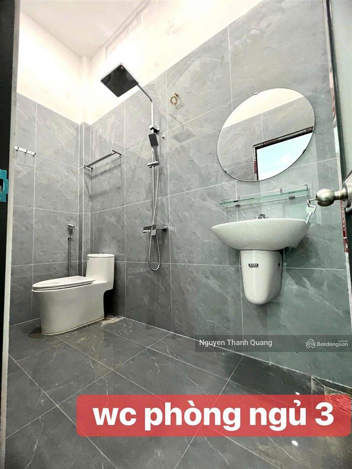Nhà 3 phòng ngủ 4 vệ sinh 90m2 ngang 6m đường nhựa 10m 5,439 tỷ
