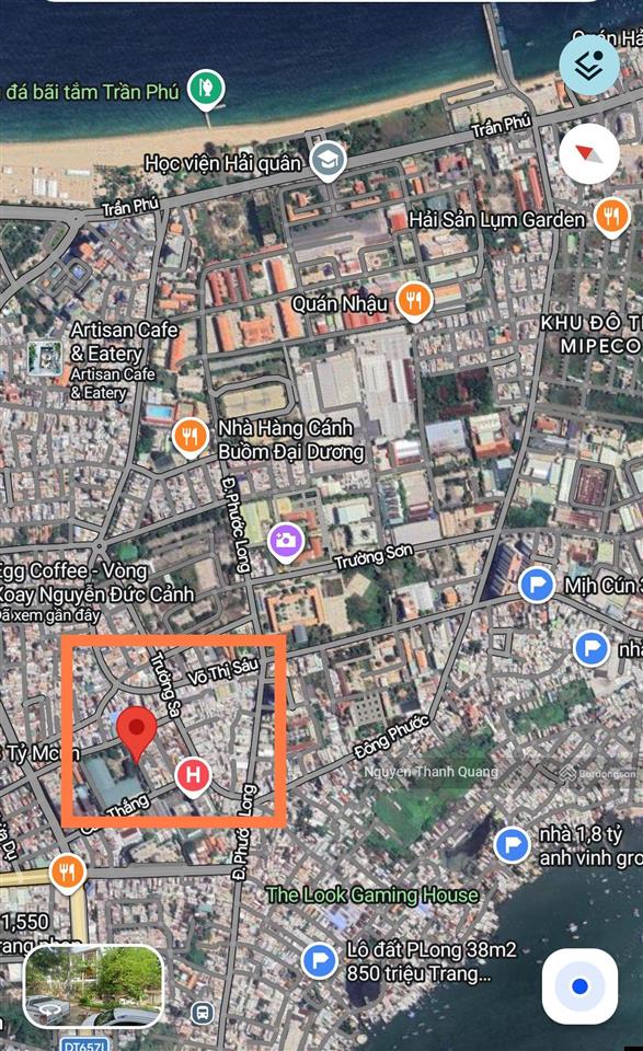 Nhà mặt đường kinh doanh 7,5 tỷ 3 tầng cách biển 2km mặt đường nhựa 13m cho thuê 15tr/tháng