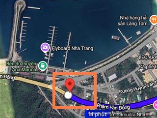289m2 ngang 11m lô biệt thự biển nha trang phù hợp xây biệt thự hoặc toà nhà 6 tầng cho thuê
