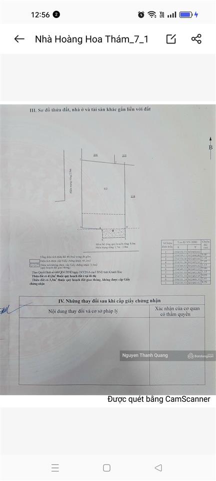 Bán căn nhà cấp 4 2 mặt tiền hẻm rộng 3m, nằm tại hẻm hoàng hoa thám, cách đường chính chỉ 40m