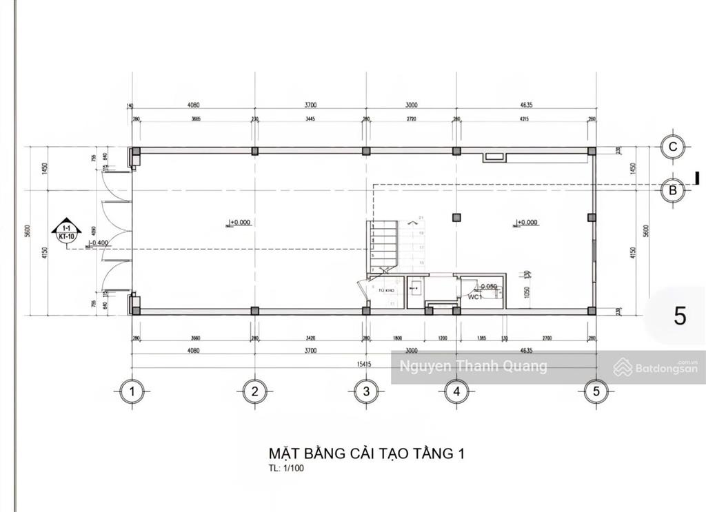 Bán căn nhà đường lê hồng phong tặng bản vẽ thiết kế cải tạo, view trực diện ra biển