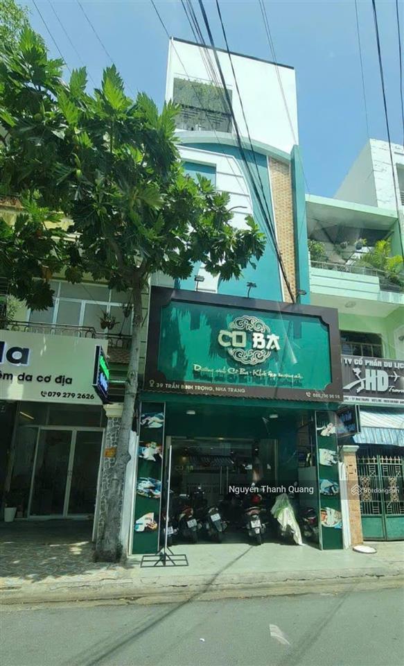 Bán nhà phố 5 tầng  mặt tiền trần bình trọng  vị trí đắc địa trung tâm nha trang  giá chỉ 17 tỷ
