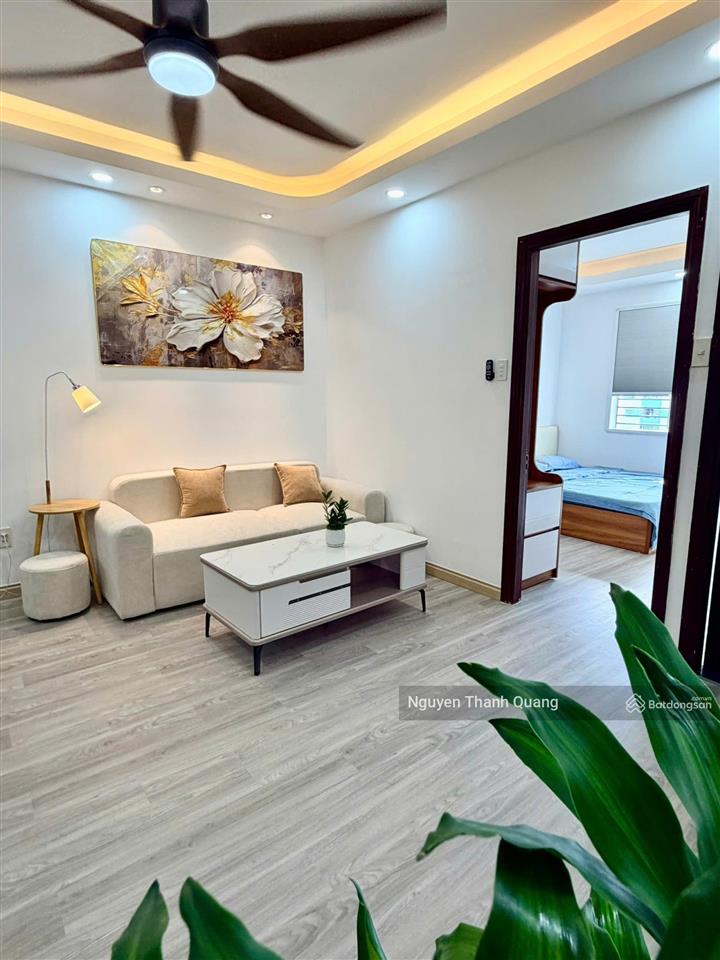 Căn hộ ct7  tầng 6 vĩnh điềm trung. cửa chính đông nam thoáng mát cả ngày