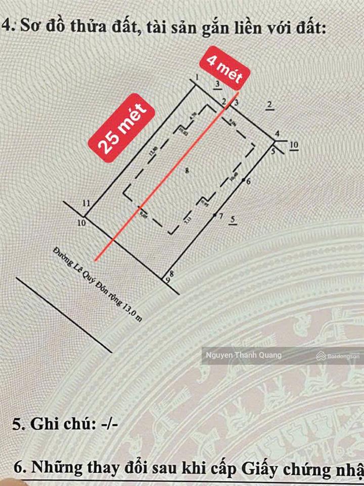 Chủ tách bán đất mặt tiền lê quý đôn, khu phố tây thành phố nha trang, cực hot trên thị trường