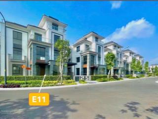 Biệt thự đơn lập mặt tiền giáp sông e11 độc bản khẳng định vị thế chủ nhân