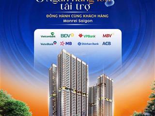 Căn góc 2pn căn hộ nhật bản monrei saigon